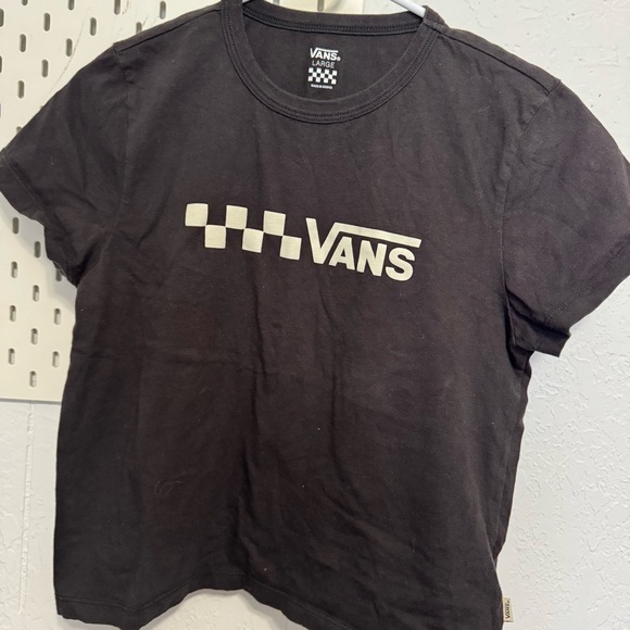 Vans Tops - VANS OFF THE‎ WALL Shirt Womens T-Shirt Crew Neck Large